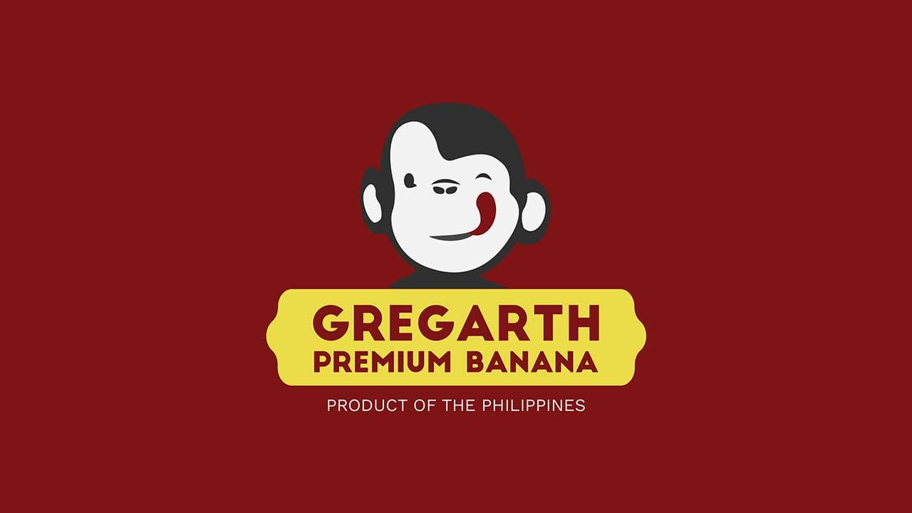 Gregarth Premium Banana logo sample
